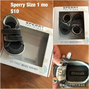 Sperry Infant shoes 1 month